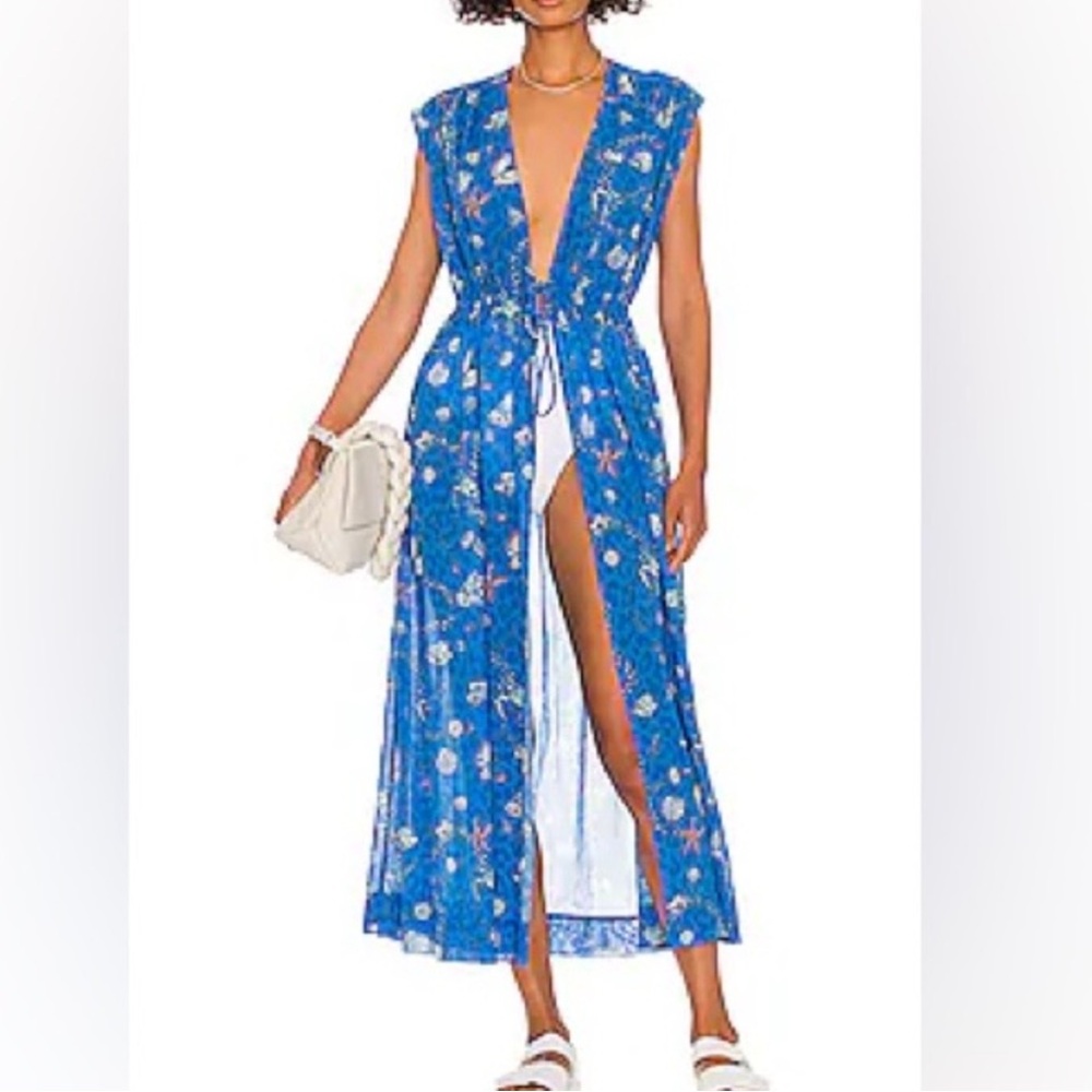 Ganni kimono sea treasure worn once size 36 us 4